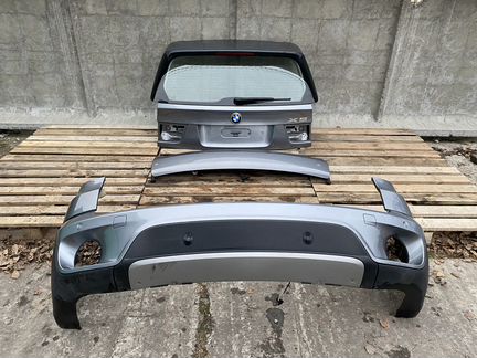 Задний бампер в сборе BMW X5 E70 рестайлинг