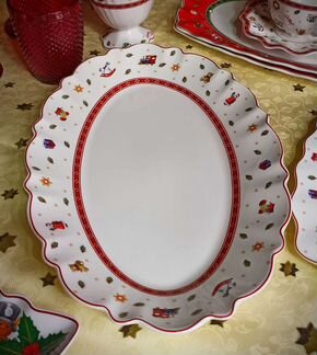 Овальные блюда 35 в стиле villeroy boch
