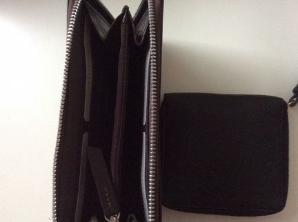 Кошелёк- портмоне натуральная кожа Global