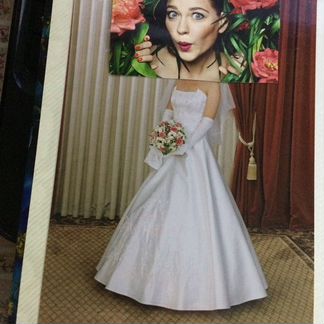 Свадебное платье размер 40-42