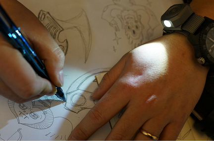 Mecarmy CPL-T Cree XP-G2 S4 титановый