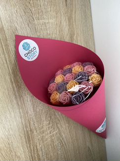 Букеты ручной работы из свежего шоколада