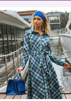Платья новые в клетку два вида