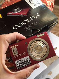 Компактный фотоаппарат Nikon Coolpix s570