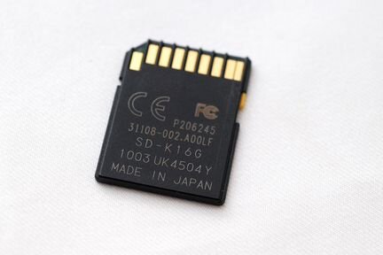 Карта памяти 16гб Kingston Made in Japan