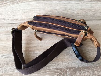 Мужская сумка из натуральной кожи