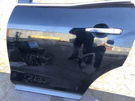 Дверь задняя левая мазда cx7 черная