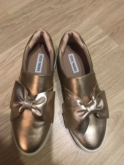 Слипоны и Эспадрильи кожа новые Steve Madden 40