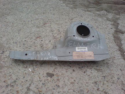Брызговик лонжерона передний левый Hyundai Elantra