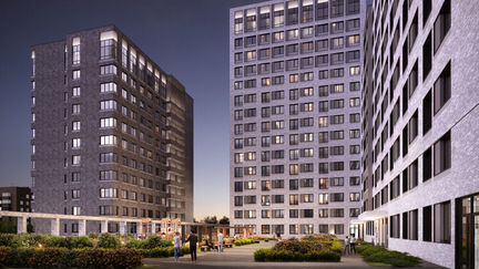 2-к апартаменты, 66 м², 15/29 эт.