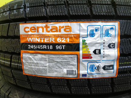 Pезина 245/45 R18 зимняя липучка Centara новая