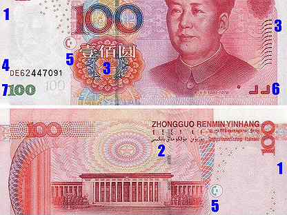 Один юань к рублю