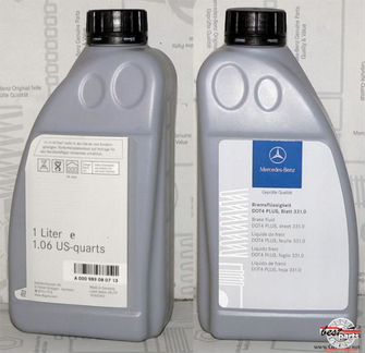 Жидкость тормозная DOT 4 Plus Mercedes