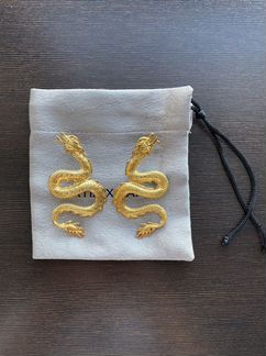 Серьги драконы (poison drop)