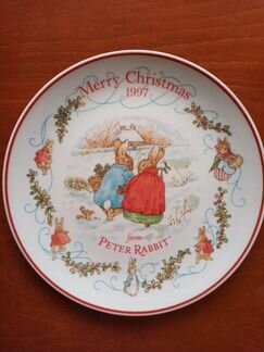 Декоративная тарелка Wedgwood, Royal Doulton