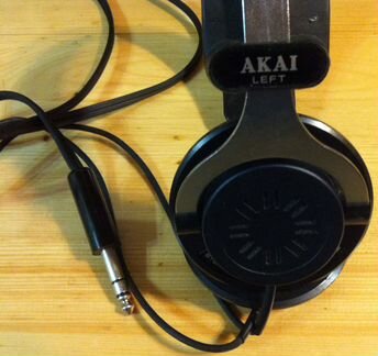 Наушники akai ASE-14. Japan. Винтаж