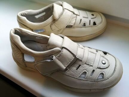 Сандали детские на мальчика кожаные 28 размер