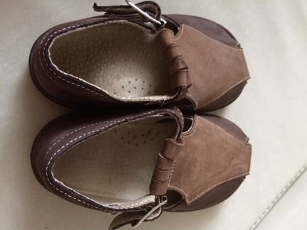 Сандали кожаные для мальчика