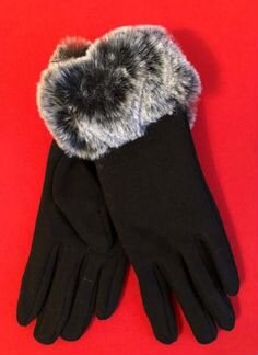 Перчатки графитовые с мехом