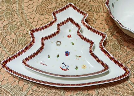 Блюдо Елка 17.5 см в стиле villeroy boch