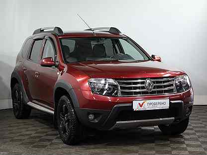 Renault Duster 2014 красный