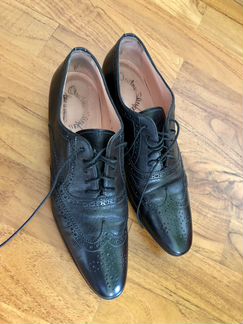 Ботинки-оксфорды Santoni оригинал