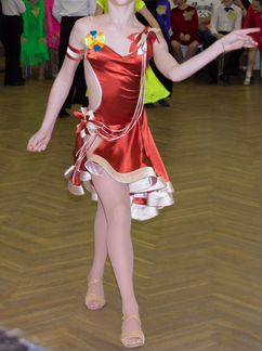 Платье для бальных танцев латино