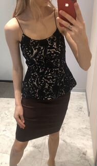 Топ с кружевом Banana Republic