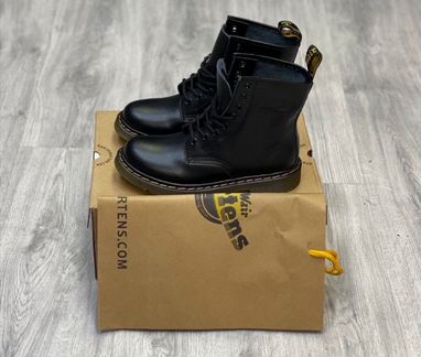 Ботинки Dr martens 1460 Black (кожа)