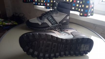 Bikkembergs ботинки кроссовки серо-черные Size 45