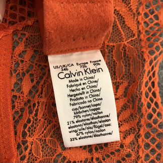 Новый комплект Calvin Klein, 34B, S