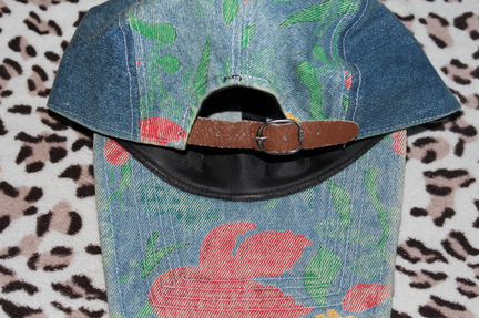 Бейсболка джинсовая hand-made