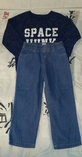 Новый комплект carters 4 года(98-105 см)