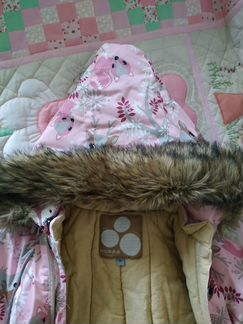 Зимний комбинезон для девочки 92