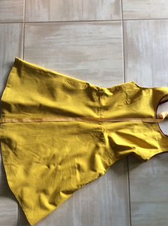 Платье жёлтое 44-46 новое. Zara