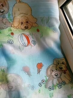 Тюль детская новая