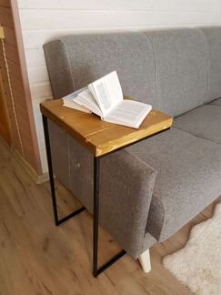 Стол придиванный из массива дерева сосна