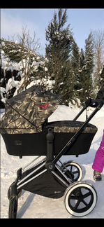 Детская кoляcка люлька cybex priаm вuttеrfly (шаcс
