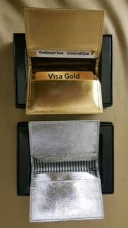 Новые кожаные визитницы Piquadro, visa и другие