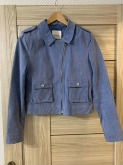 Куртка mango натуральная замша