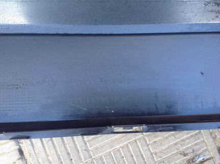 Бампер передний на фольксваген polo sedan