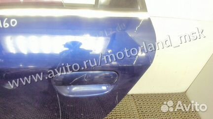 Дверь боковая левая задняя Audi A6 (C5), 2001