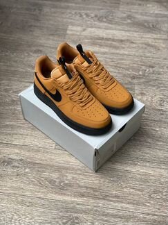 Кеды Nike Air Force 1 замшевые карамельные