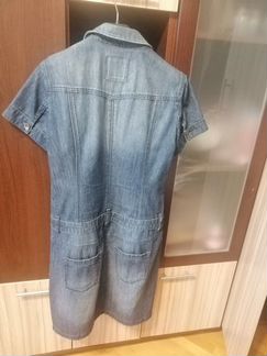 Джинсовое платье