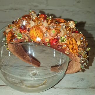 Ободок украшение ручной работы Новый