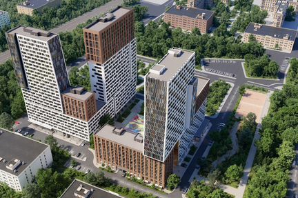 2-к квартира, 54.8 м², 27/27 эт.