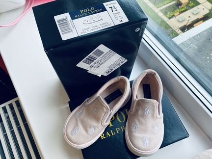 Слипоны Ralph Lauren 24 (16см)