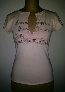 Два топа Juicy Couture и Hussein Chalayan оригинал