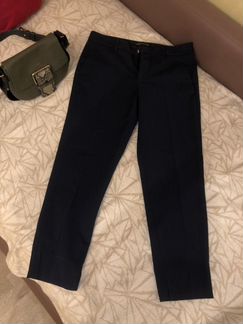 Синие Брюки Офисные zara