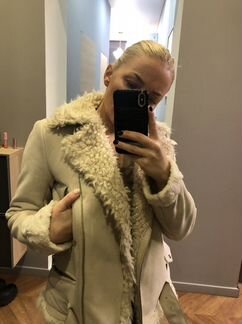 Дубленка косуха Zara